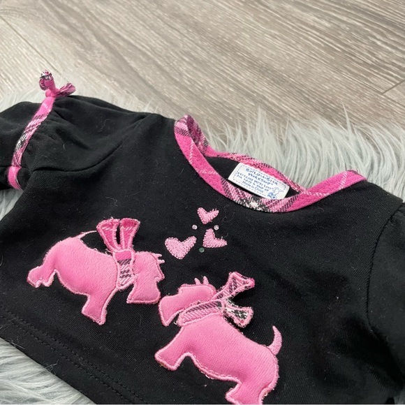 BUILD A BEAR|HELLO KITTY heart bow w/plaid Scotty dog outfit & skecher sneakers - Picture 9 of 15